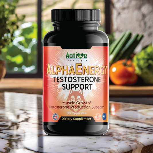 AlphaEnergy Testosterone Support - Herbal Supplement