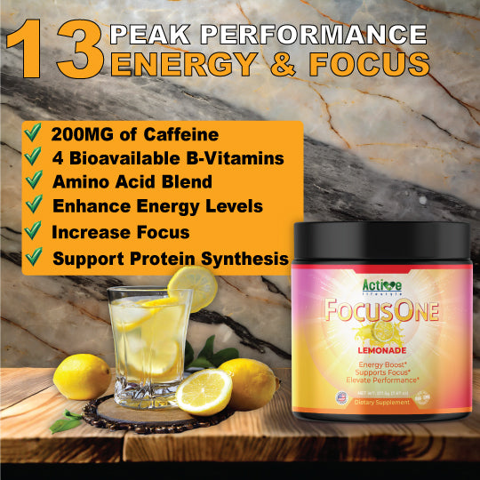 FocusOne Lemonade - Energy Drink Mix