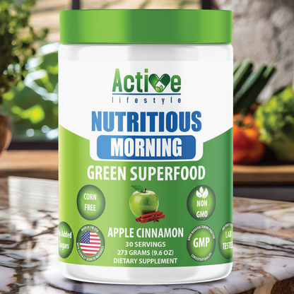 Nutritious Morning Apple Cinnamon - Green Superfood