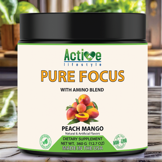 Pure Focus Peach Mango - Energy Drink Mix